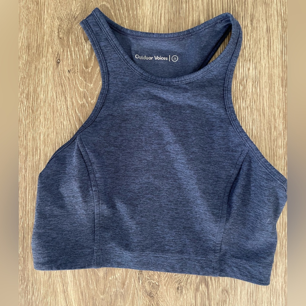 Outdoor Voices Women's Navy Bra Top
